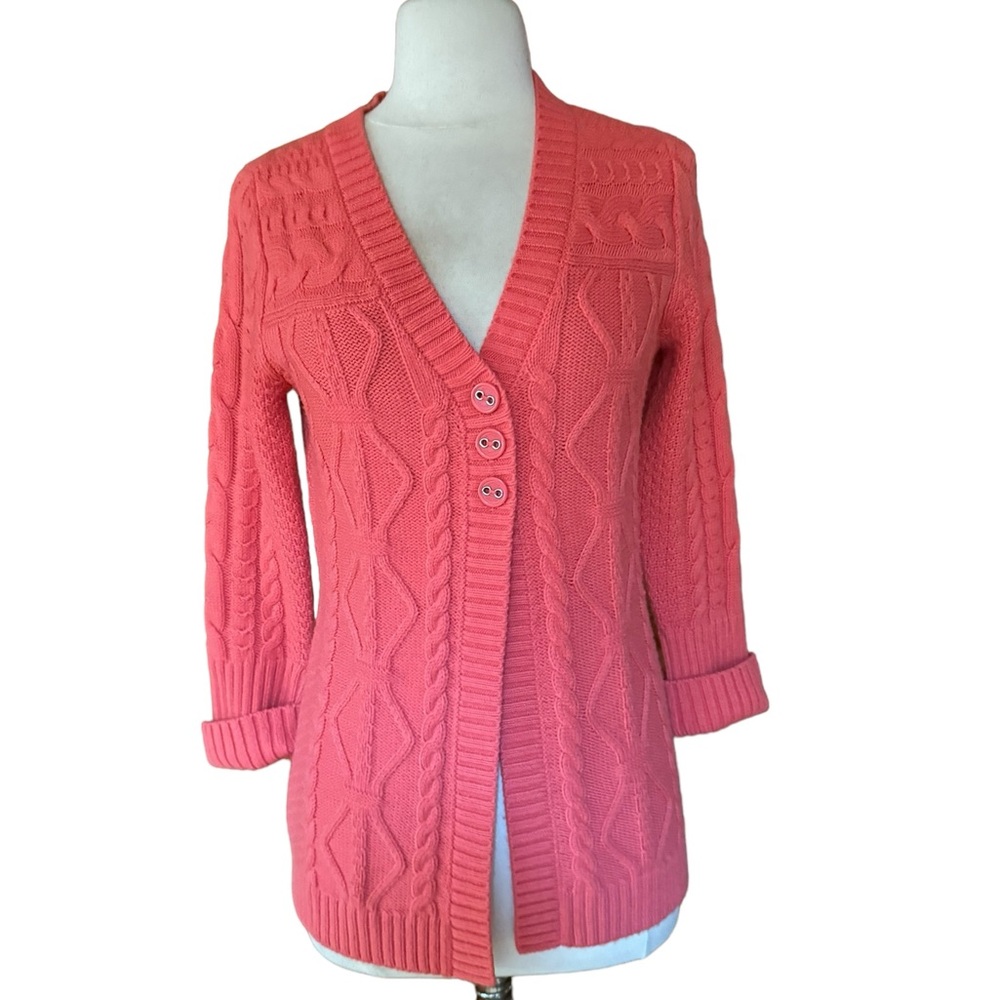 NWT DKNY Cable Knit Cardigan